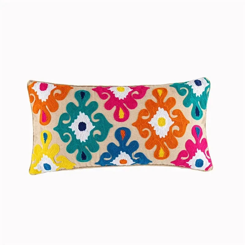 Cushion Cover Vintage Bohemian Llama Range | 45cm & 30x60cm | 7 Designs