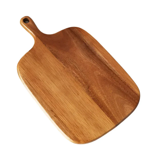 Wooden Chopping Cutting Serving Tray Board Pizza Bread Fruit Cheese