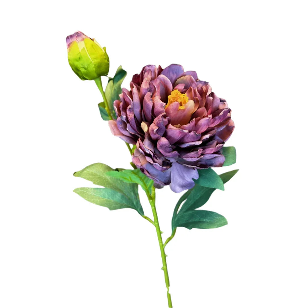 Flower Peony Silk Artificial