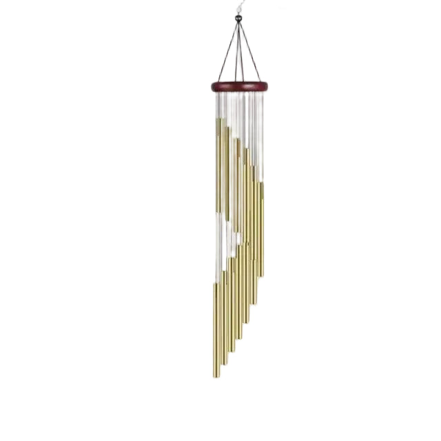 12 Tube Wind Chimes 58cm Aluminum Waterproof Outdoor Yard Garden Decoration Large Wind Chimes Bells
