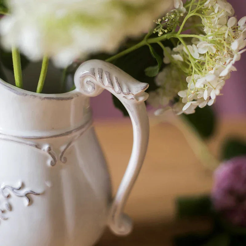 Jug Vase Vintage Ceramic Classic French