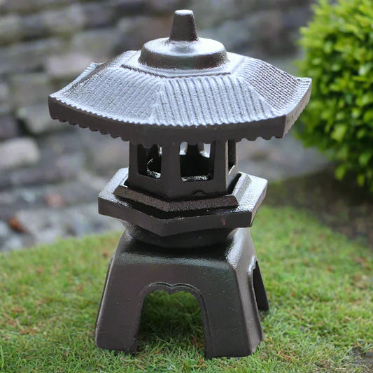 Candle Holder Lantern Incense Burner Cast Iron Bali House