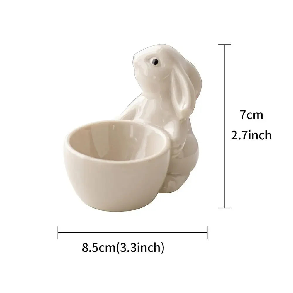 Egg Cup Holder Bunny Rabbit - The Renmy Store Homewares & Gifts