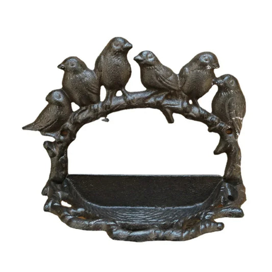Bird Feeder Cast Iron Wall or Table - The Renmy Store Homewares & Gifts
