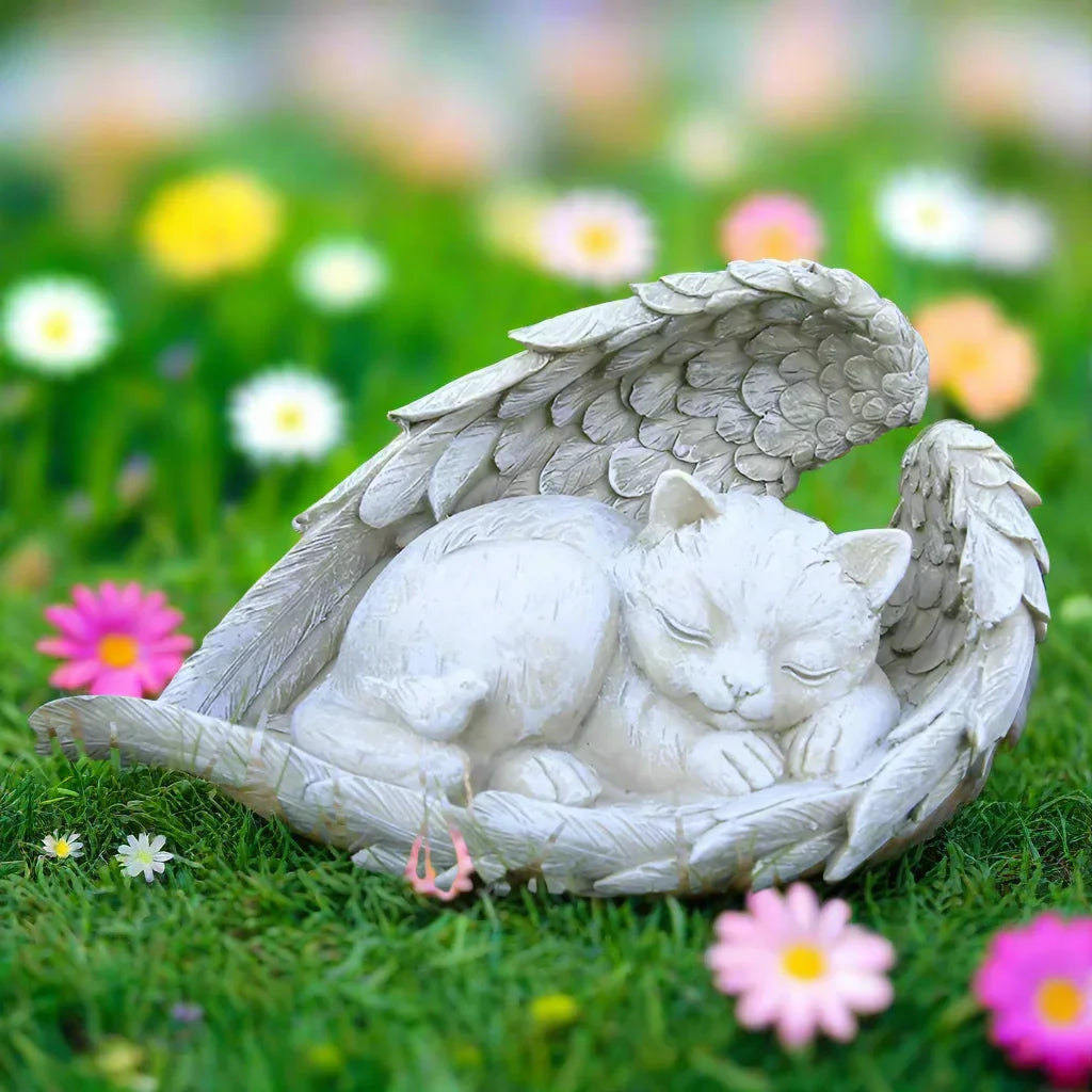 Memorial Angel Pet Dog Cat Grave Decoration - The Renmy Store Homewares & Gifts