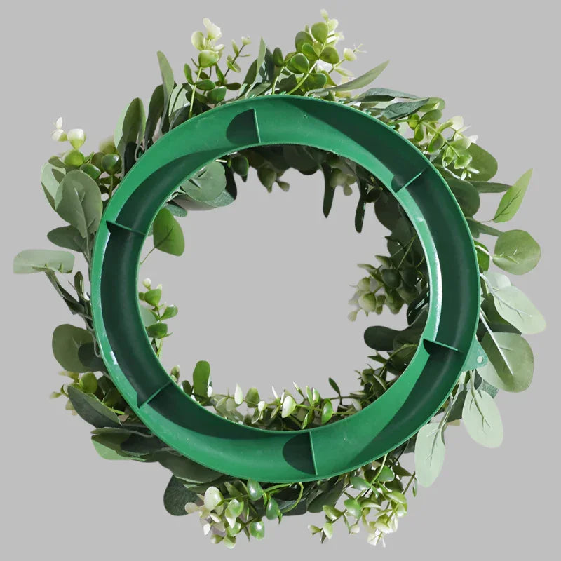 Eucalyptus Australian Style Leaf Wreath 33cm