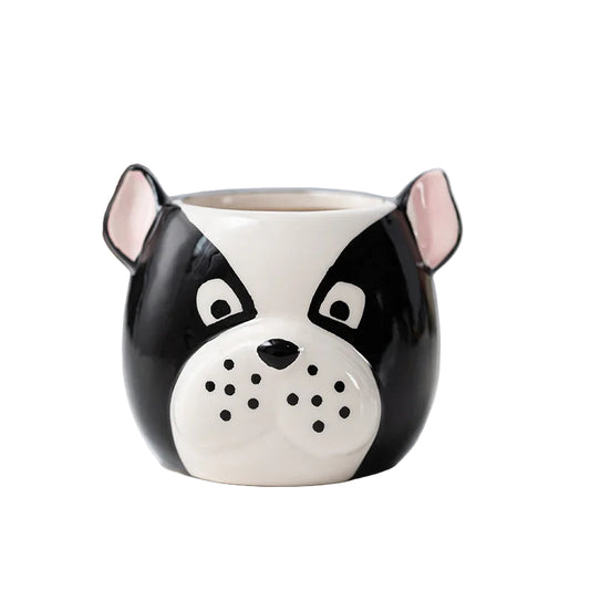 Pot Planter Garden French Bull Frenchie Dog