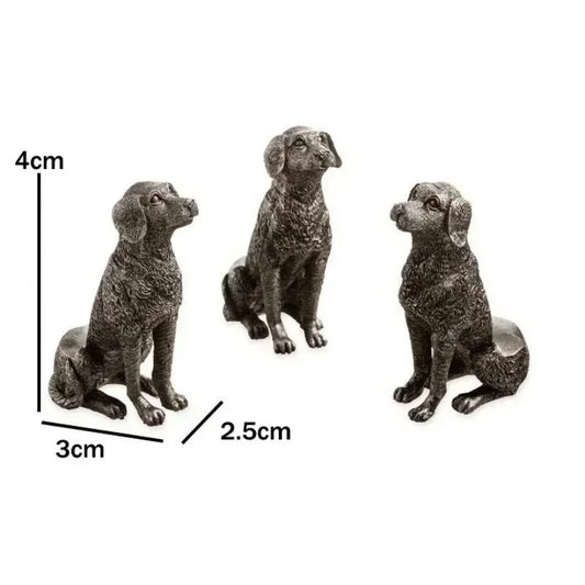 Dog Pot Feet Set of 3 - Small Planter Pot Raisers
