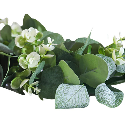 Eucalyptus Australian Style Leaf Wreath 33cm