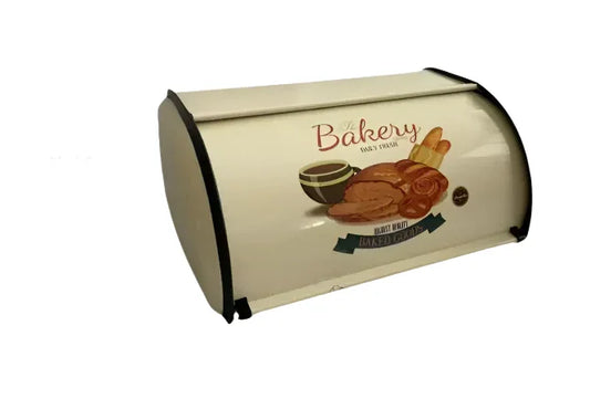 Bread Box Metal Bakery Kitchen Vintage Retro - The Renmy Store Homewares & Gifts