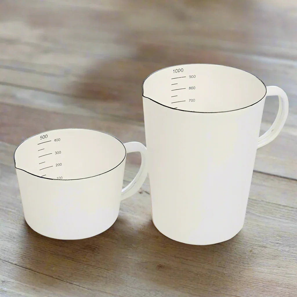Enamel Measuring Jug Cup | Farmhouse Kitchen Decor Australia
