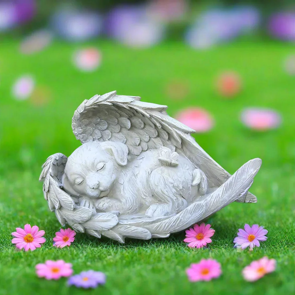Memorial Angel Pet Dog Cat Grave Decoration - The Renmy Store Homewares & Gifts