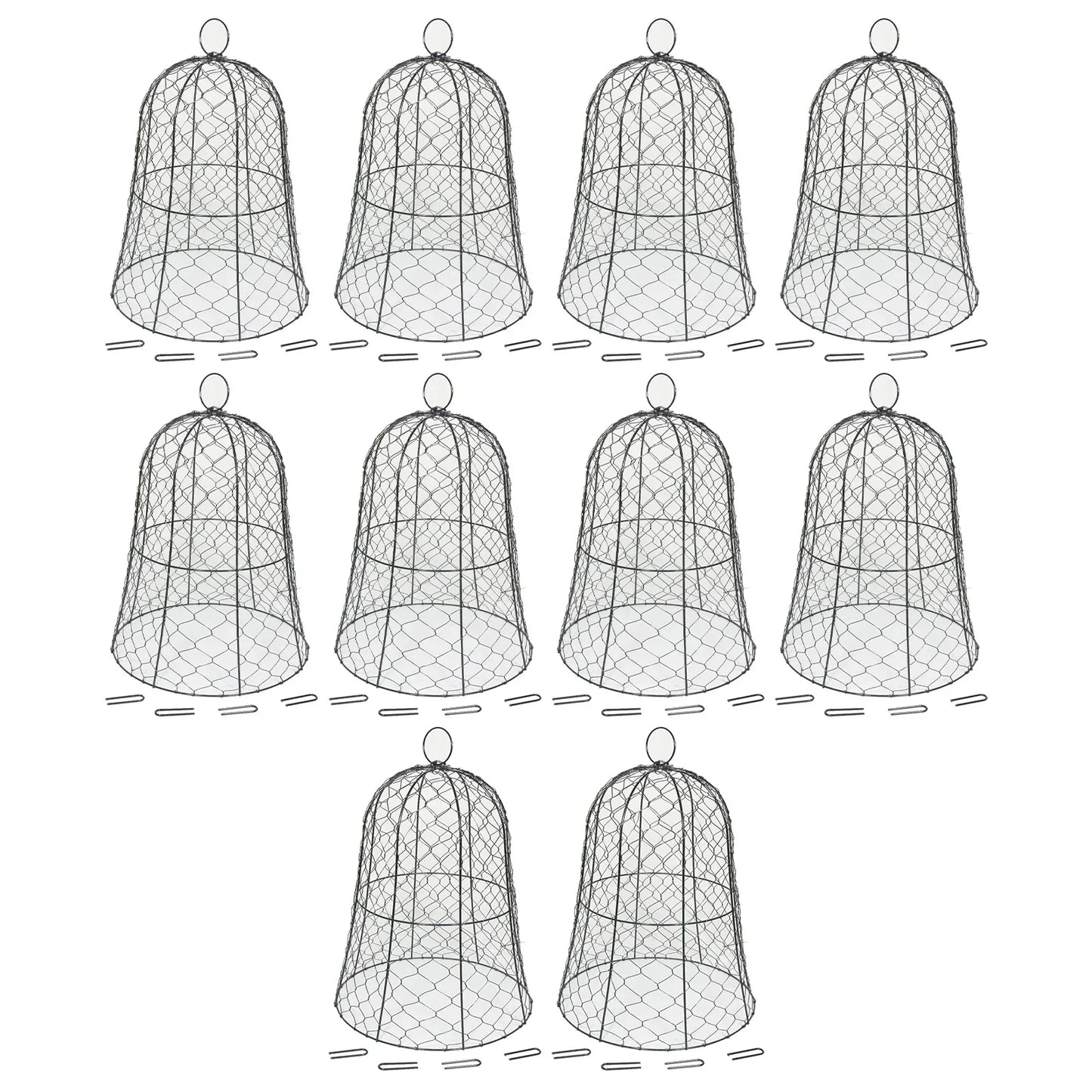 Cloche Garden Plant Protection Vintage 6 or 10 Pack - The Renmy Store Homewares & Gifts