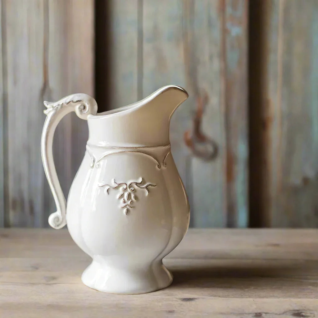 Jug Vase Vintage Ceramic Classic French