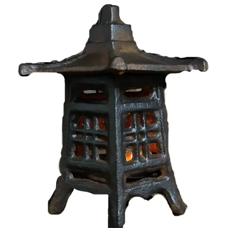 Candle Holder Asian Cast Iron Vintage - The Renmy Store Homewares & Gifts