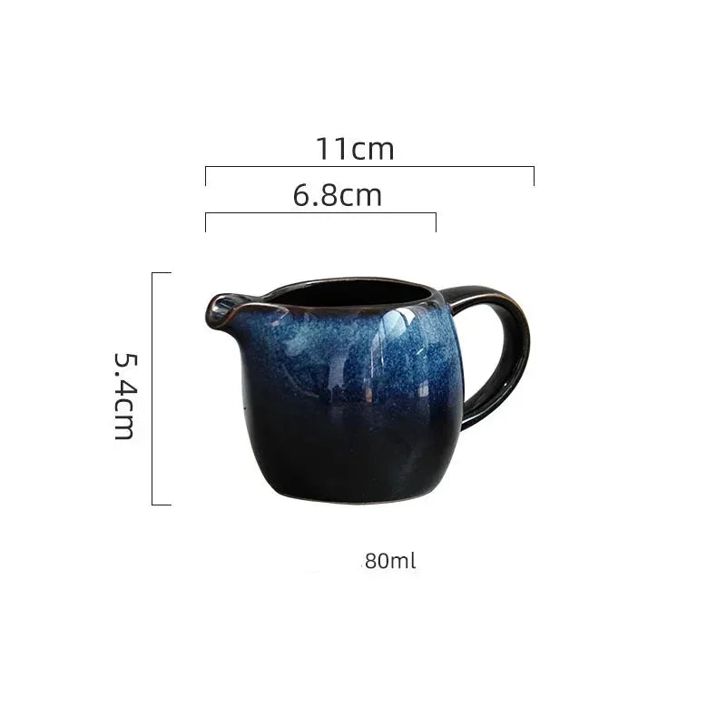 Milk Sauce Gravy Jugs Ceramic Glaze Rustic - The Renmy Store Homewares & Gifts