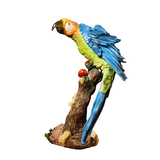 Macaw Blue Green Parrot Ornament - The Renmy Store Homewares & Gifts