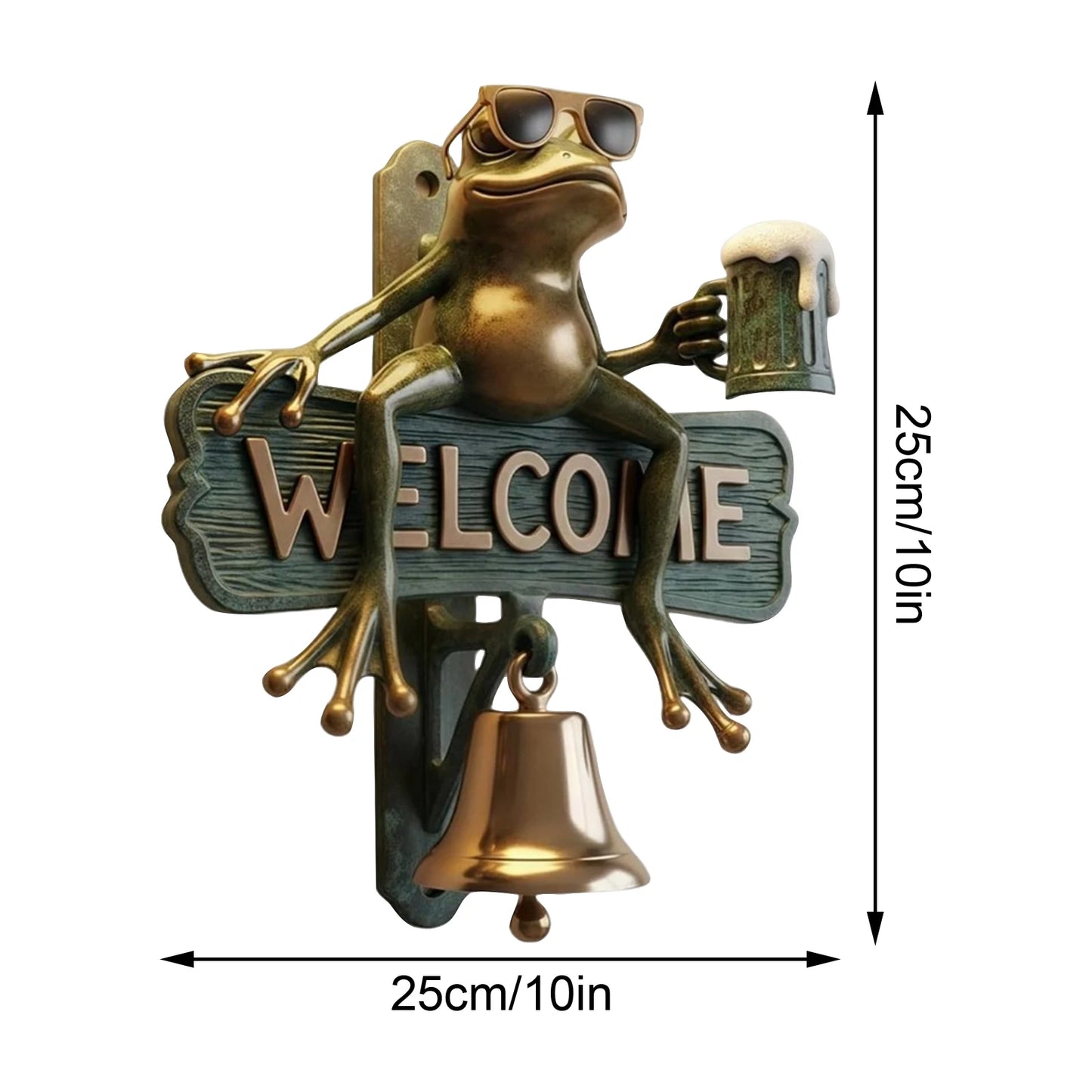 Doorbell Drunken Frog Welcome Bar Funky