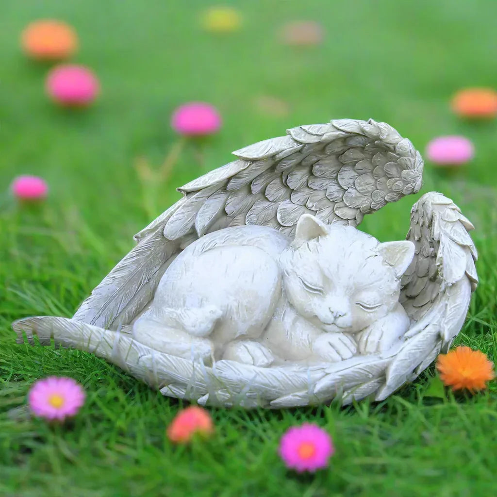 Memorial Angel Pet Dog Cat Grave Decoration - The Renmy Store Homewares & Gifts