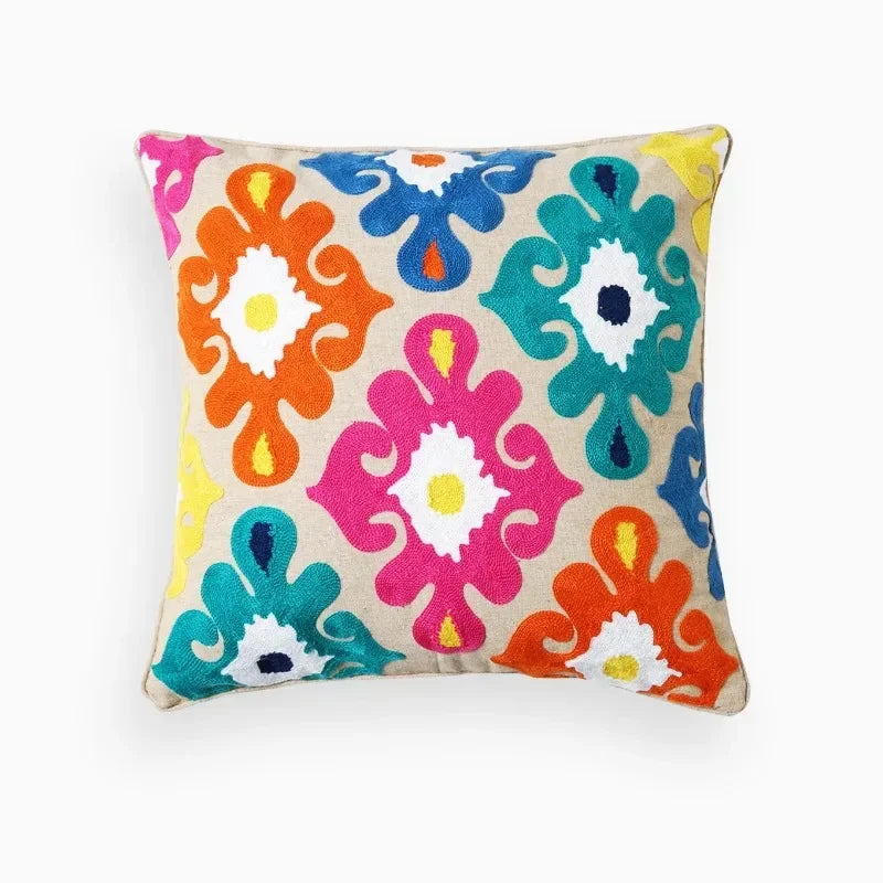 Cushion Cover Vintage Bohemian Llama Range | 45cm & 30x60cm | 7 Designs