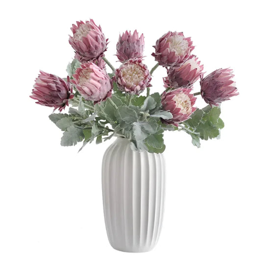 Artificial Protea Faux Flower 64cm