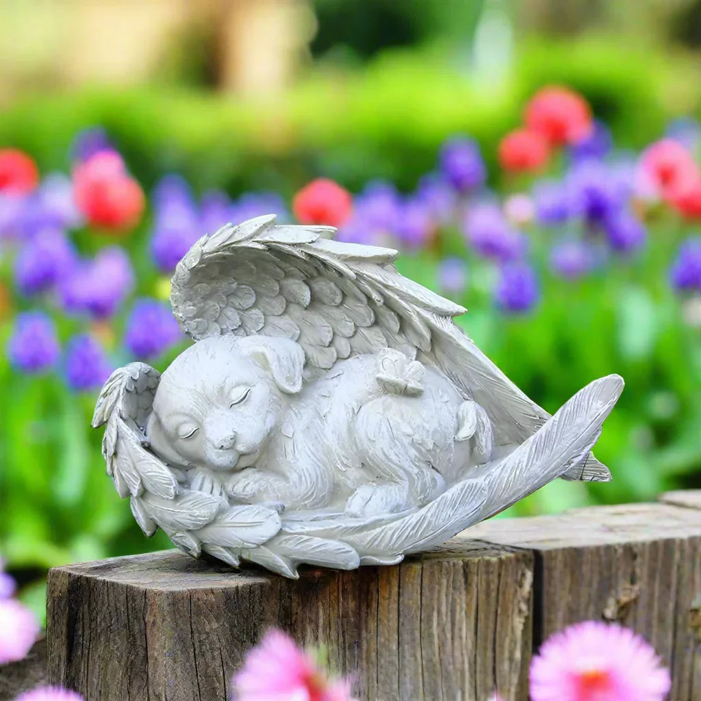 Memorial Angel Pet Dog Cat Grave Decoration - The Renmy Store Homewares & Gifts