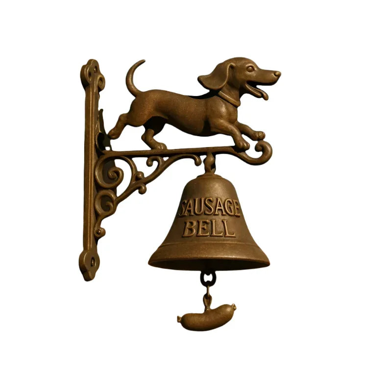 Dachshund Doorbell Sausage Dog Welcome Bell | Resin 20cm Gift
