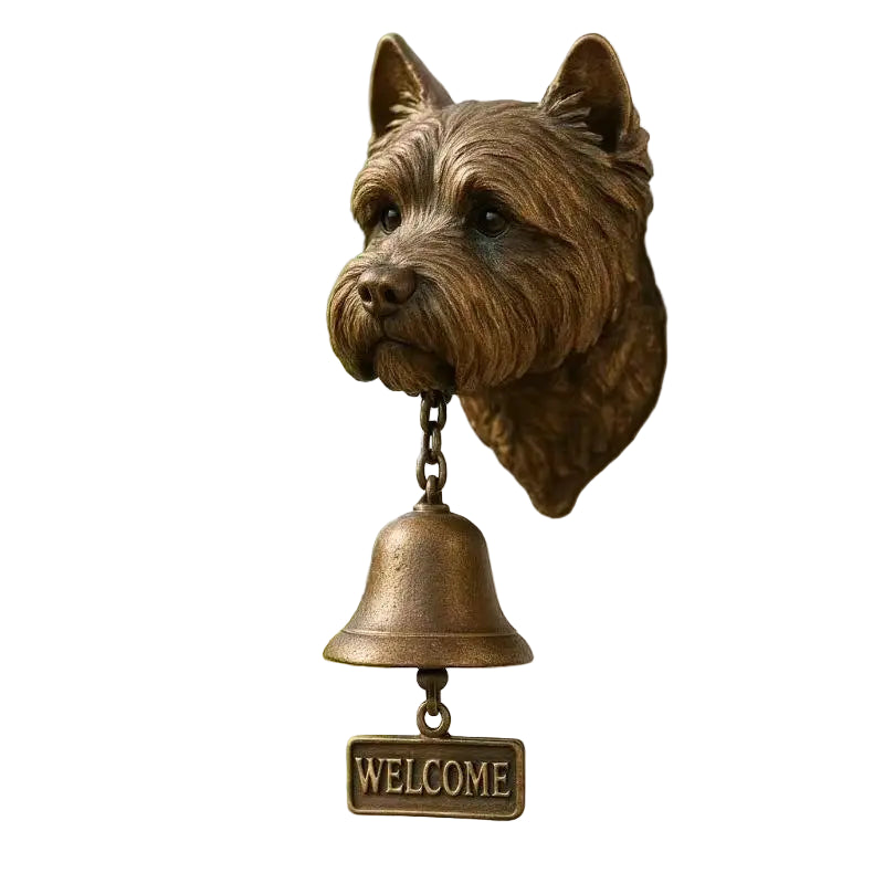 West Highland Terrier Westie Welcome Dog Doorbell Bell