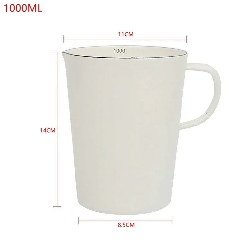 Enamel Measuring Jug Cup | Farmhouse Kitchen Decor Australia