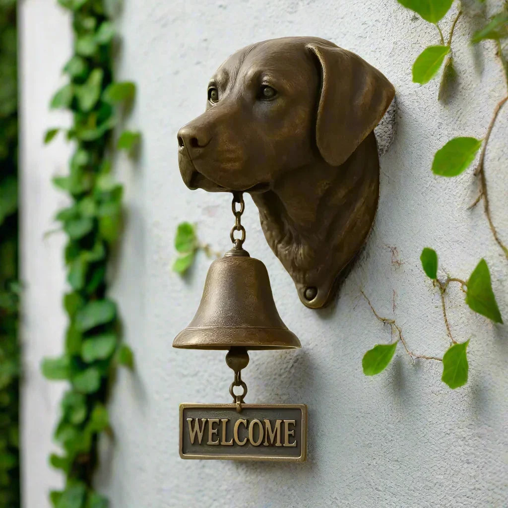 Labrador Dog Doorbell Welcome Bell | Resin 20cm | Dog Lover Gift