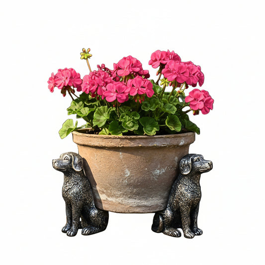 Dog Pot Feet Set of 3 - Planter Pot Raisers