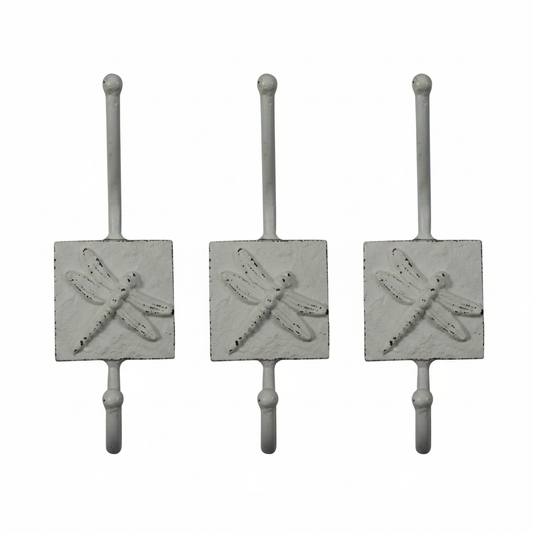 All 3 White Hooks - Clean Product Shot