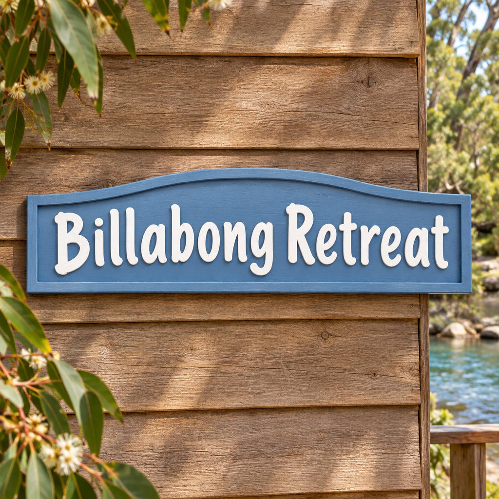Billabong Retreat colour concept