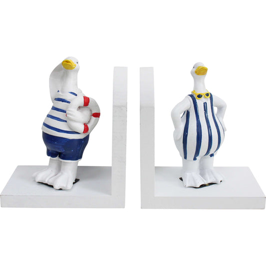 Book Ends Bookends Beach Coastal Duck - The Renmy Store Homewares & Gifts 