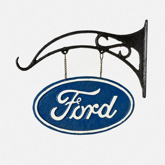Ford Car Hanging Cast Iron Garage Sign - The Renmy Store Homewares & Gifts