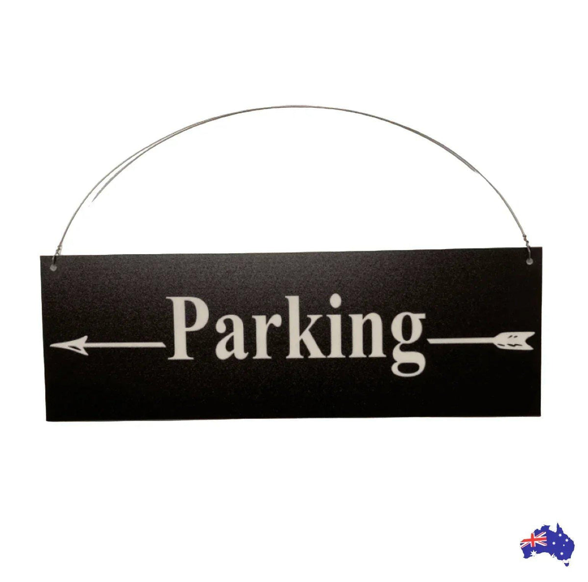 Custom Personalised Arrow Black Property Direction Sign - The Renmy Store Homewares & Gifts