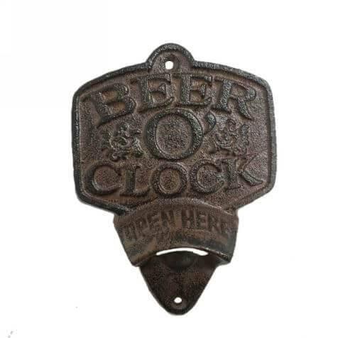 Beer O'clock Wall Bottle Opener - The Renmy Store Homewares & Gifts