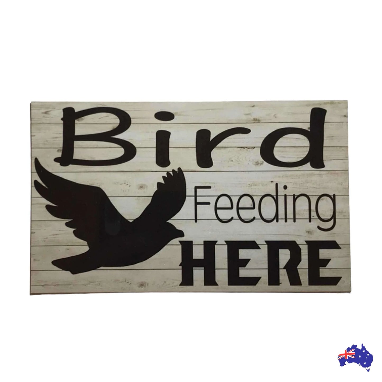 Bird Feeding Here Sign - The Renmy Store Homewares & Gifts