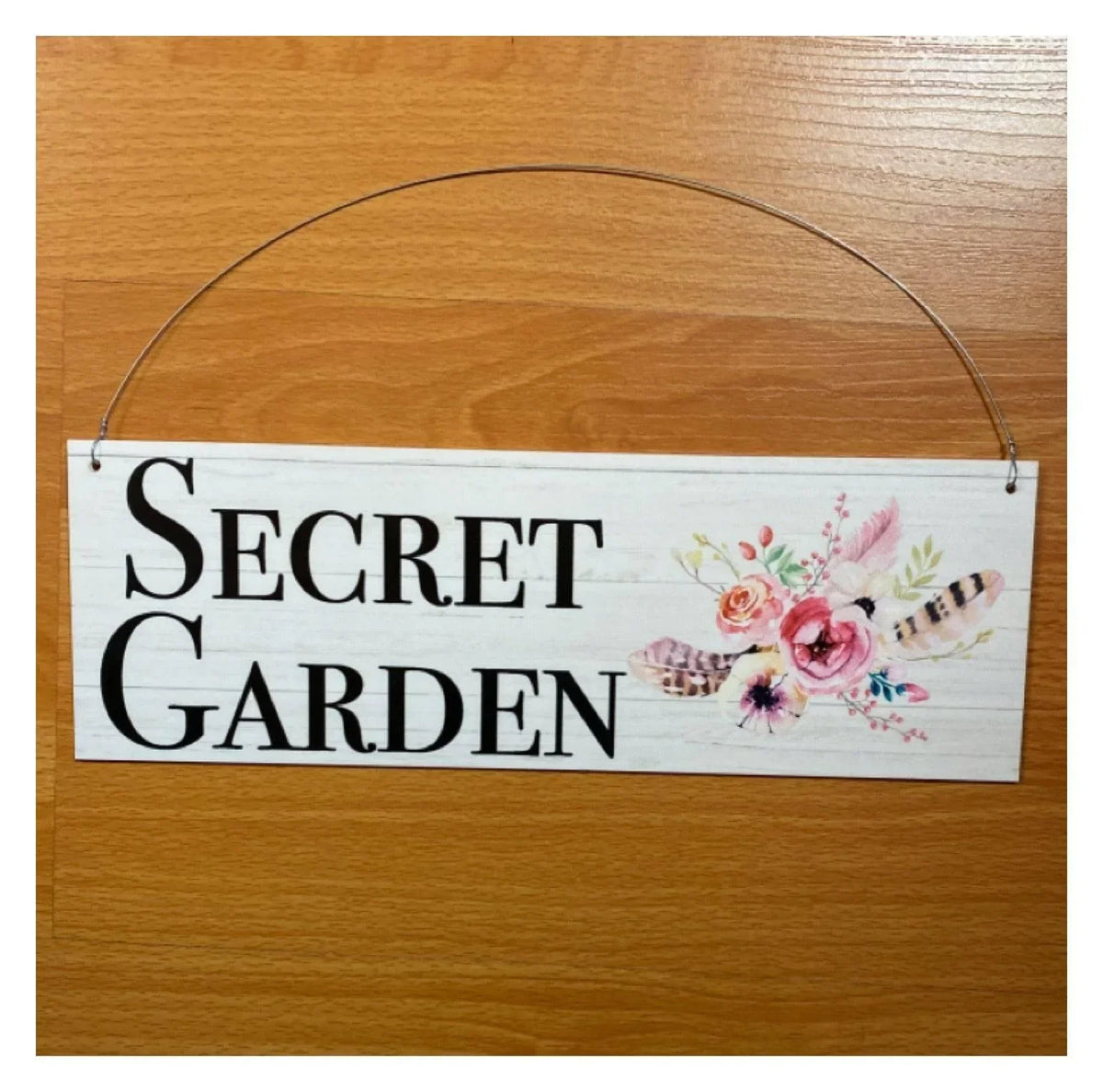 Feather Flower Custom Personalised Bohemian Sign - The Renmy Store Homewares & Gifts