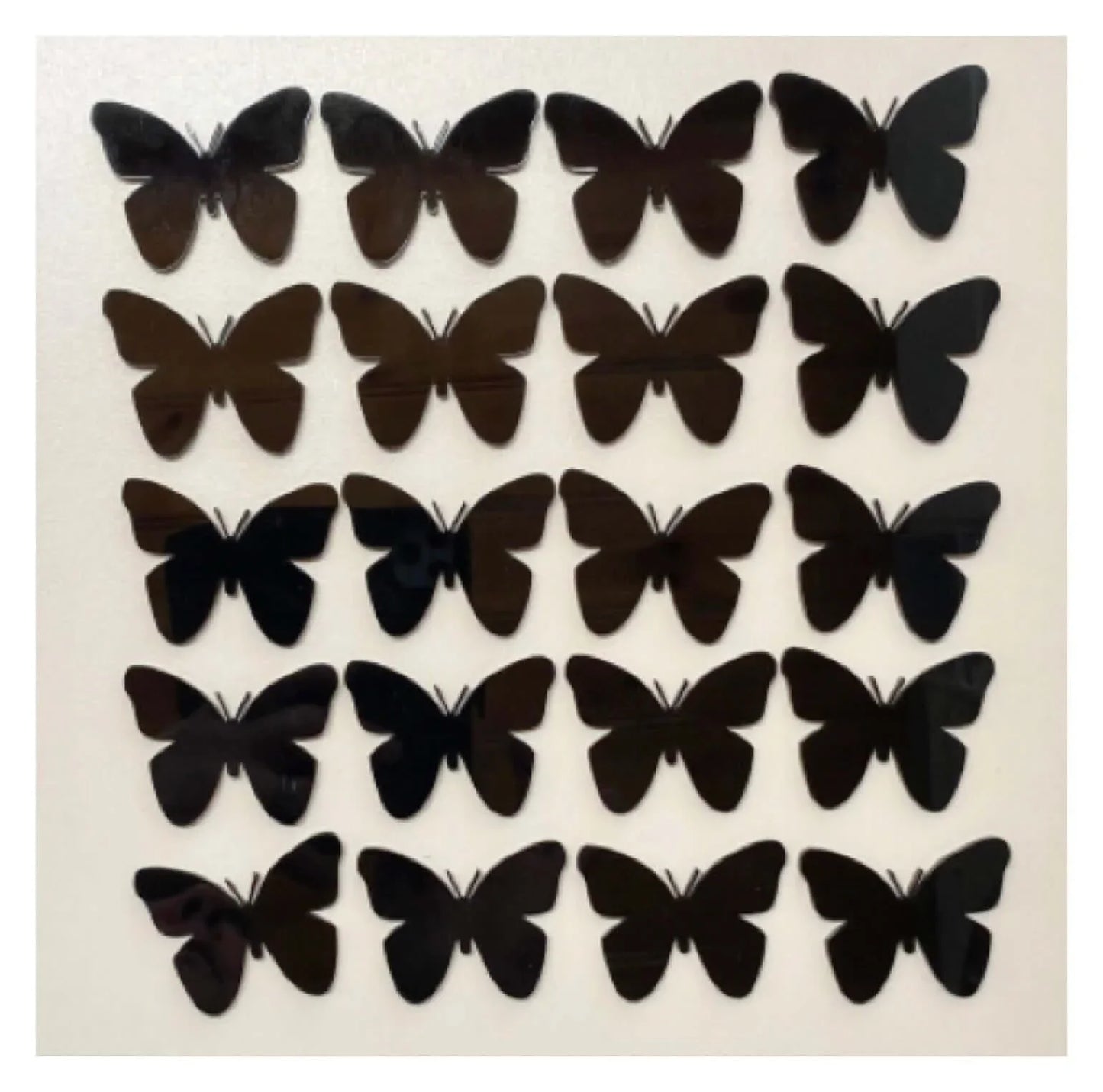 Butterfly Butterflies Set of 20 Acrylic Shape Art Craft Décor - The Renmy Store Homewares & Gifts