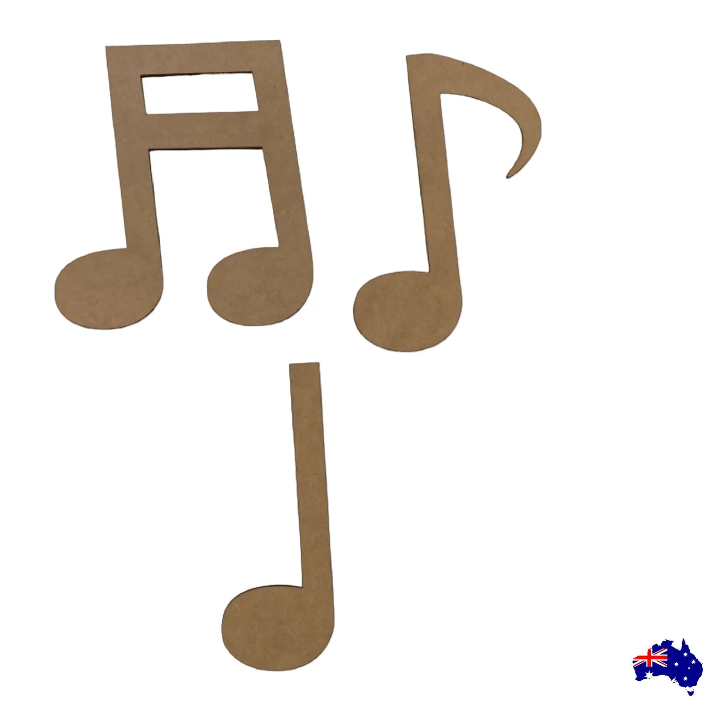 Music Musical Notes MDF Wooden DIY Craft - The Renmy Store Homewares & Gifts