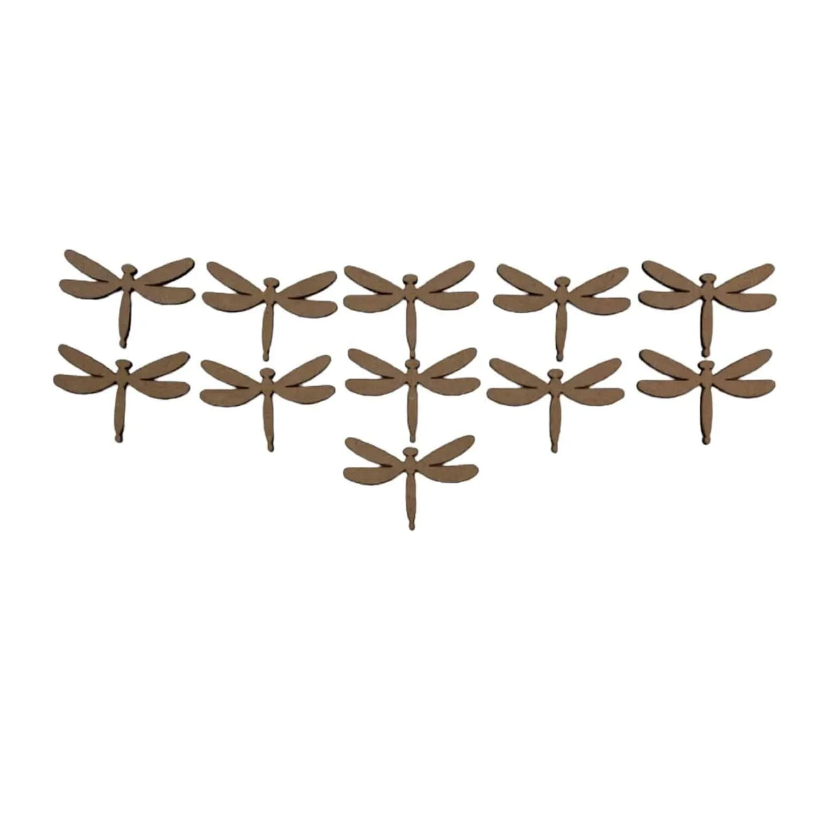 Dragonfly Timber MDF Shape DIY 10cm Set 11 - The Renmy Store Homewares & Gifts