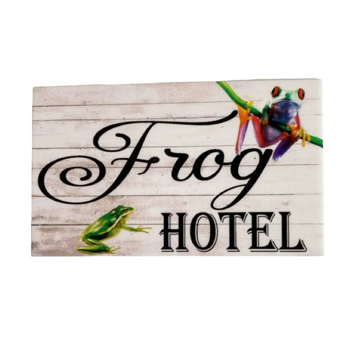 Frog Hotel Sign - The Renmy Store Homewares & Gifts