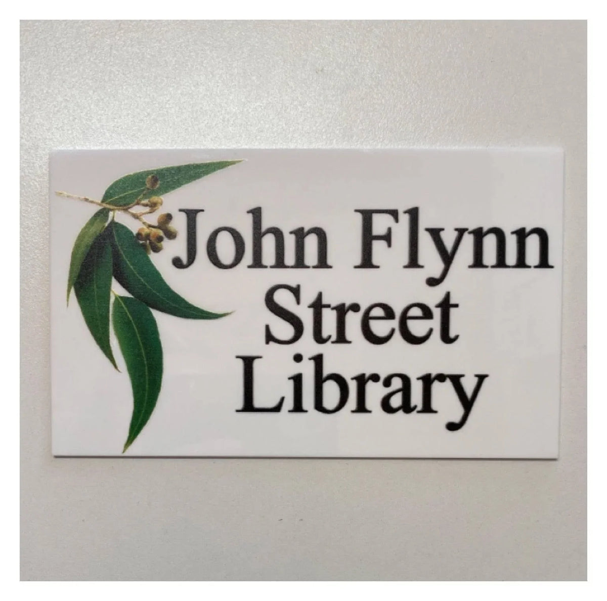 Gum Leaves Custom Personalised Sign - The Renmy Store Homewares & Gifts