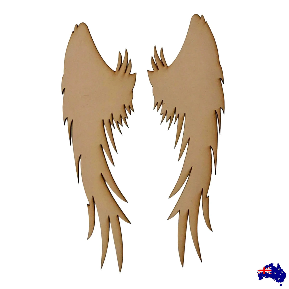 Angel Wings MDF Shape DIY Raw Cut Out Art Craft Décor - The Renmy Store Homewares & Gifts