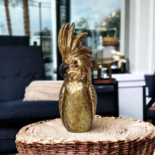 Cockatoo Gold Bird - The Renmy Store Homewares & Gifts