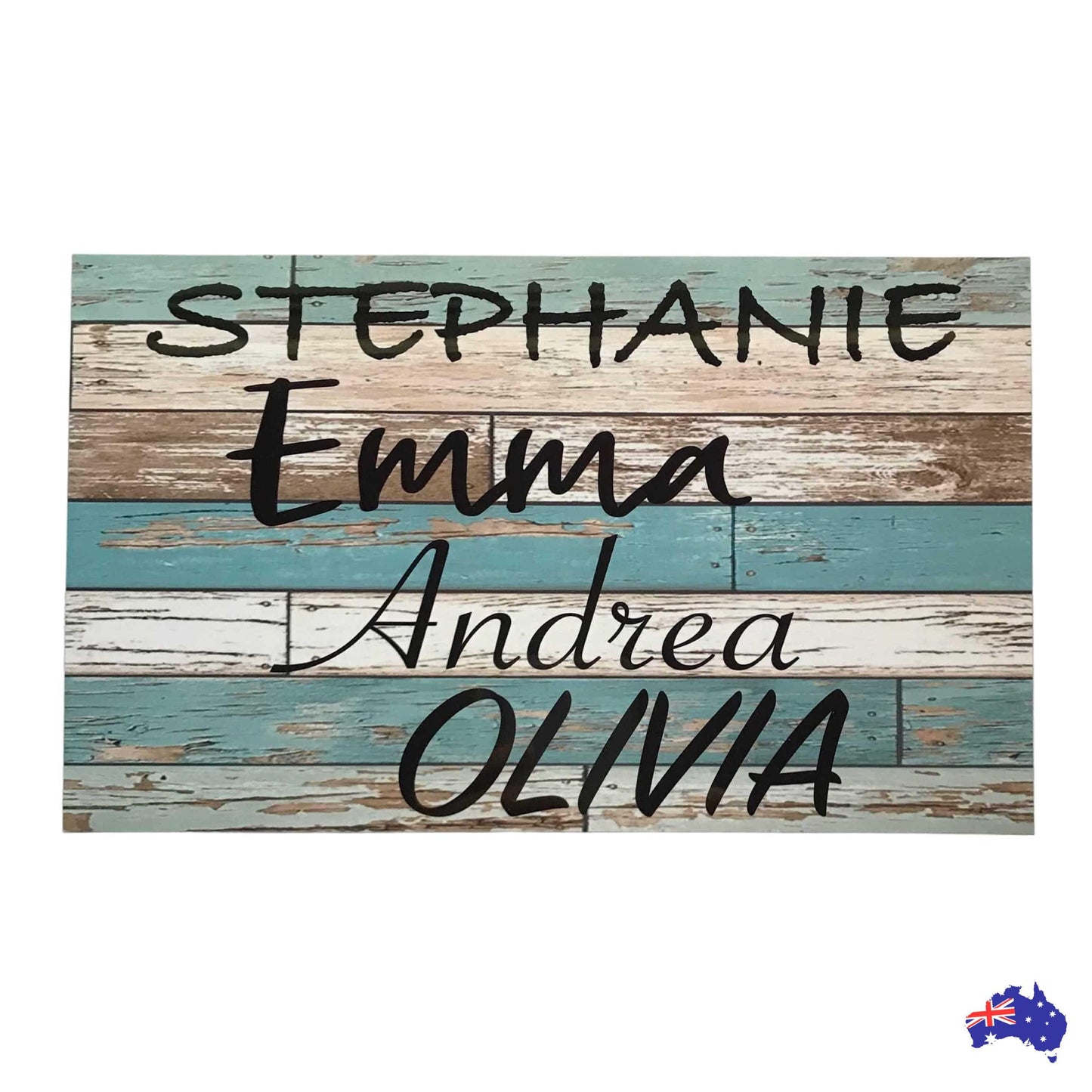 Coop Chicken Hen Rooster House Custom Blue Sign - The Renmy Store Homewares & Gifts