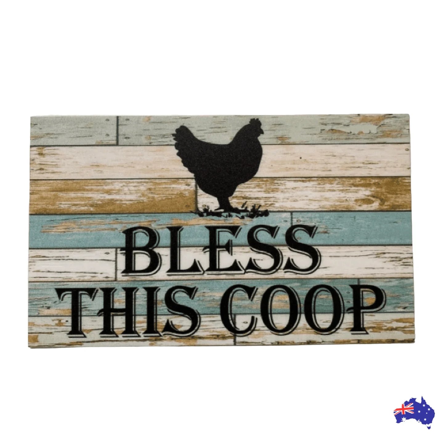 Bless This Coop Chicken Sign - The Renmy Store Homewares & Gifts