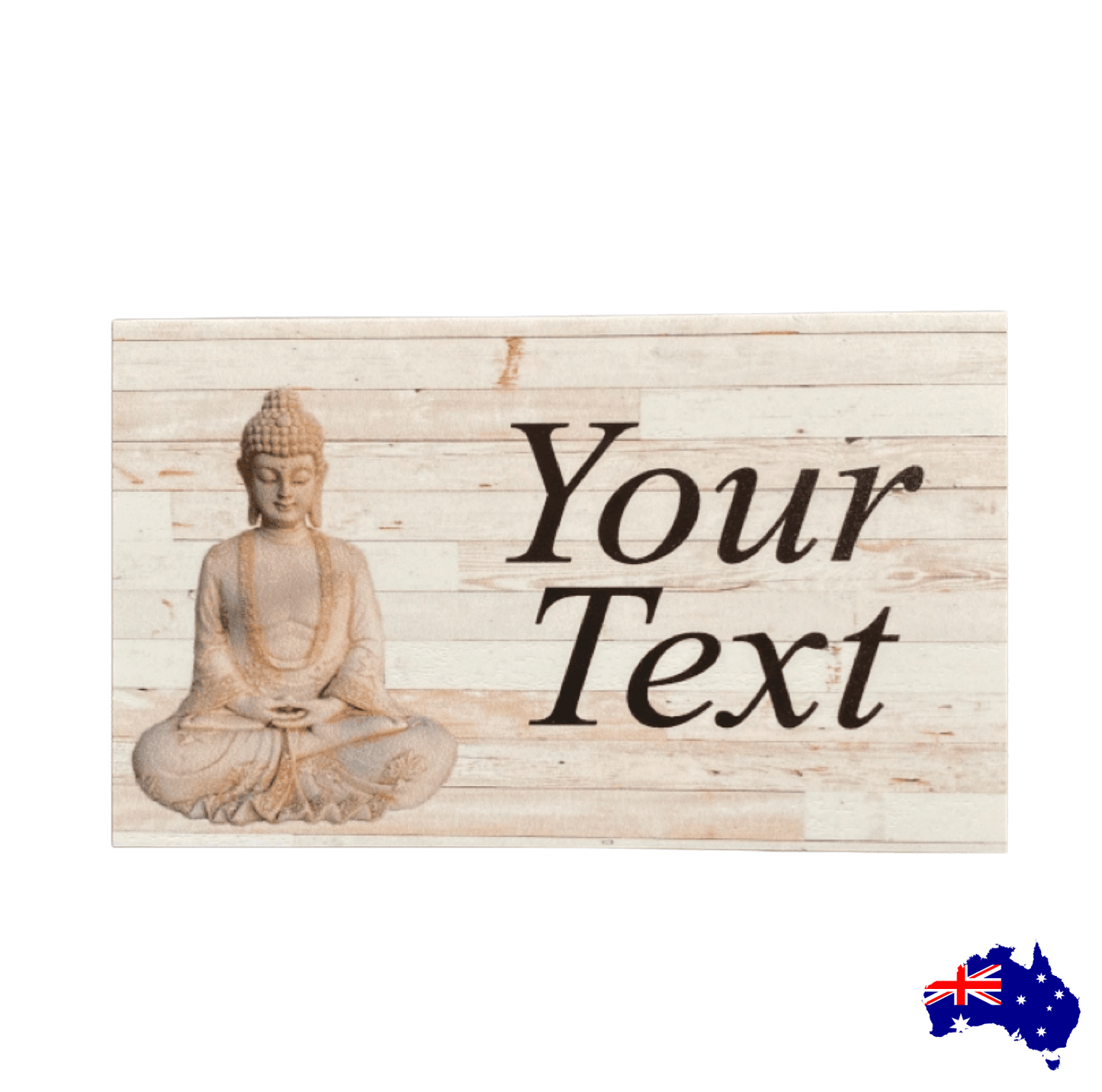 Buddha Japanese Custom Sign - The Renmy Store Homewares & Gifts