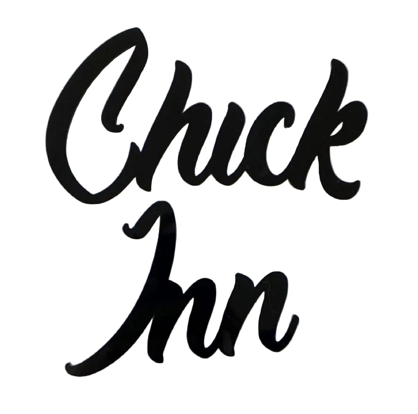 Chick Inn Coop Chicken Hen House Word Acrylic - The Renmy Store Homewares & Gifts